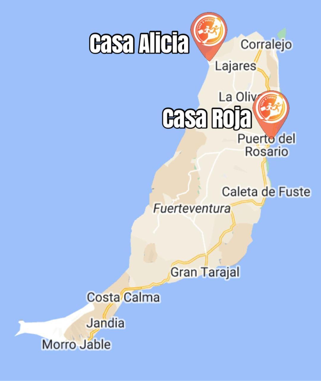 Casa Alicia El Cotillo - De 'Fuga A Fuerte' Exterior foto